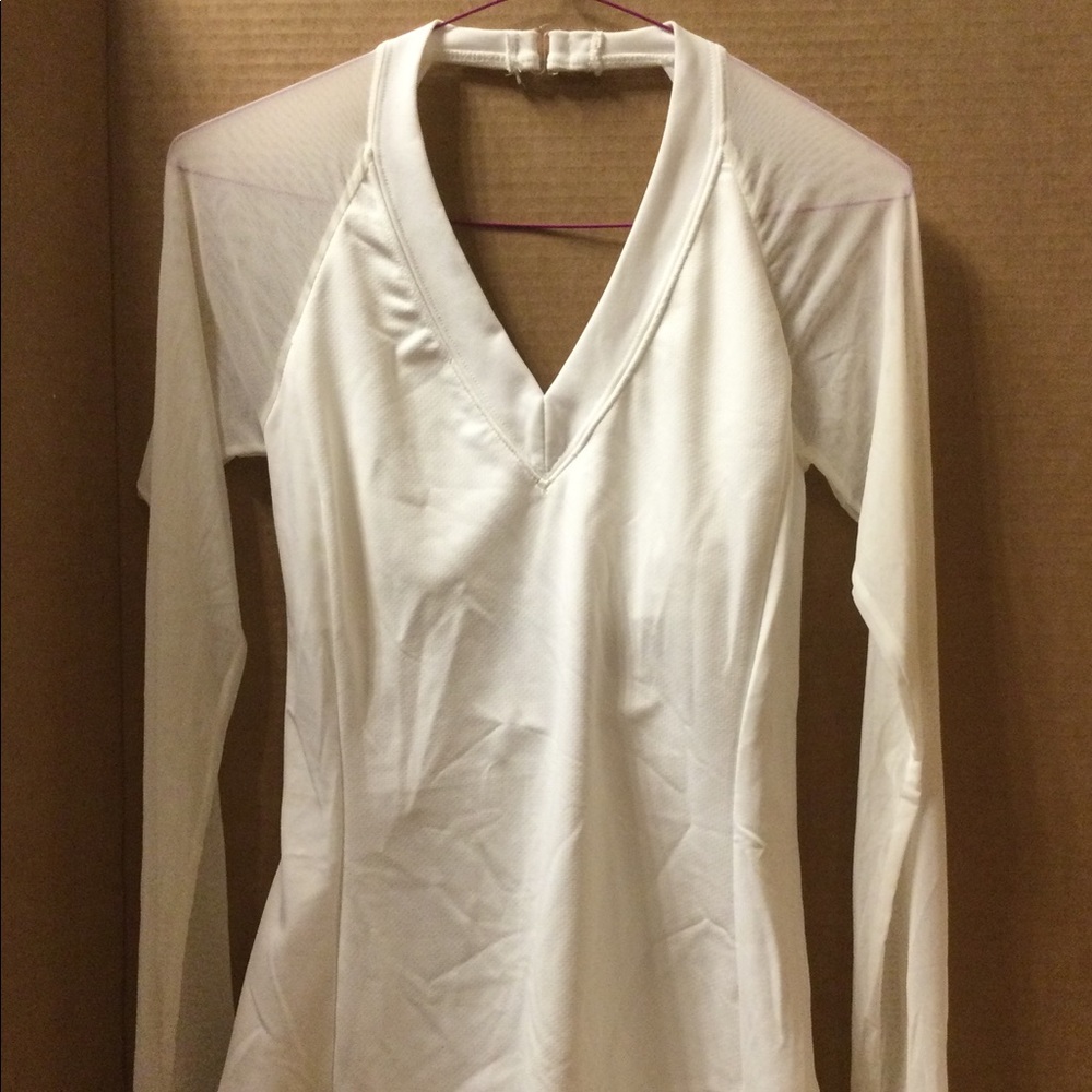 NFL All Sport Couture Jersey Halter Top - white size Small
